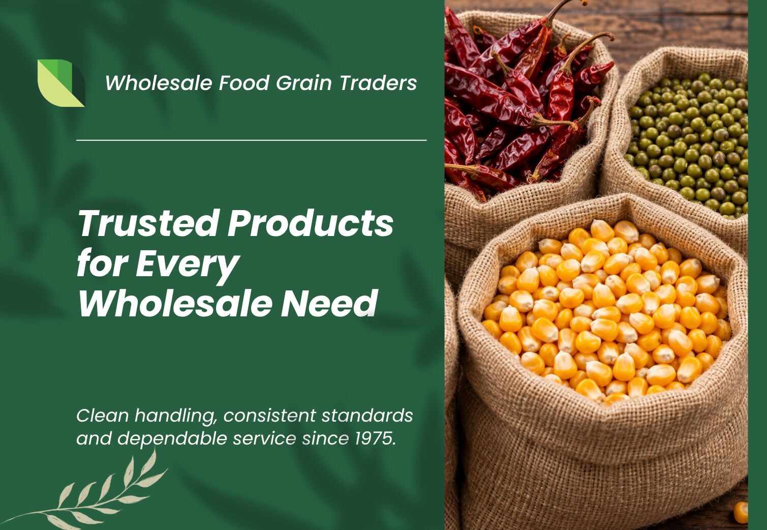 Wholesale Food Grain Traders in Hubballi | Munavalli & Co.